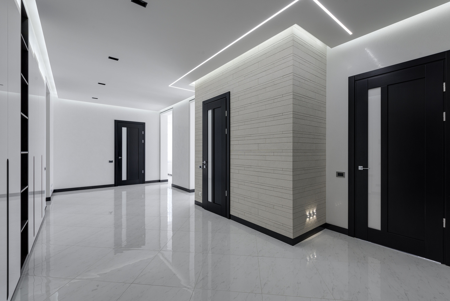Suspended ceiling large space